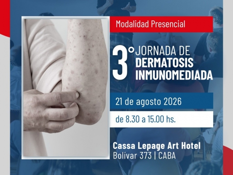 3.ª Jornada de Dermatosis Inmunomediada